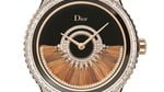 Dior viii grand bal plume model pink gold and black ceramic 38mm